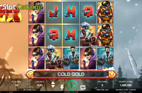 Οθόνη2. Cold Gold Κουλοχέρης