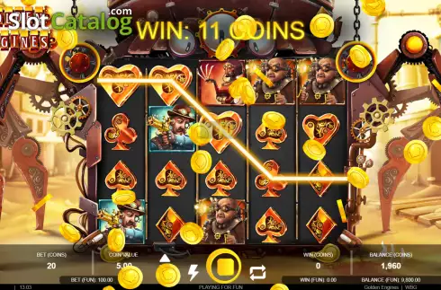 Οθόνη3. Golden Engines Κουλοχέρης