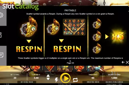 Οθόνη6. Golden Engines Κουλοχέρης