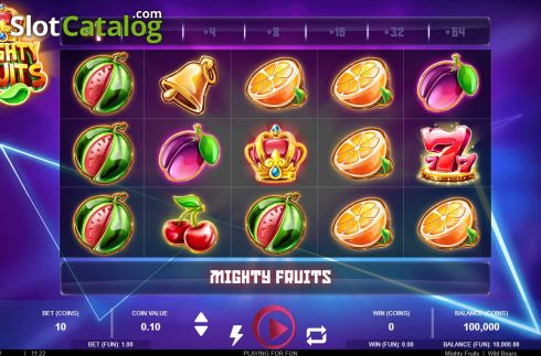 Οθόνη2. Mighty Fruits Κουλοχέρης