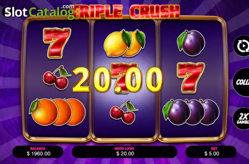 Οθόνη3. Triple Crush Κουλοχέρης 