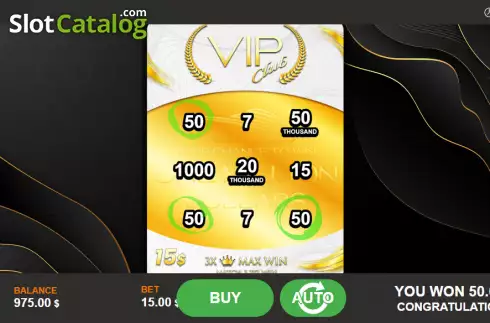 Οθόνη3. Vip Club (Wild Gaming) Κουλοχέρης