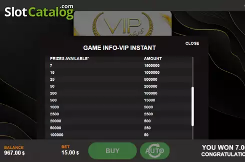 Οθόνη5. Vip Club (Wild Gaming) Κουλοχέρης
