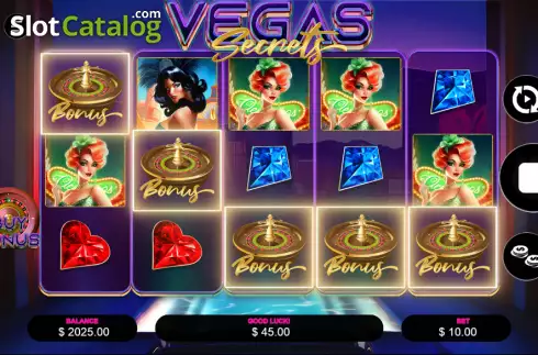 Οθόνη2. Vegas Secrets Κουλοχέρης