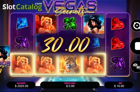 Οθόνη3. Vegas Secrets Κουλοχέρης