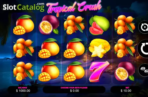 Οθόνη2. Tropical Crush (Wild Gaming) Κουλοχέρης