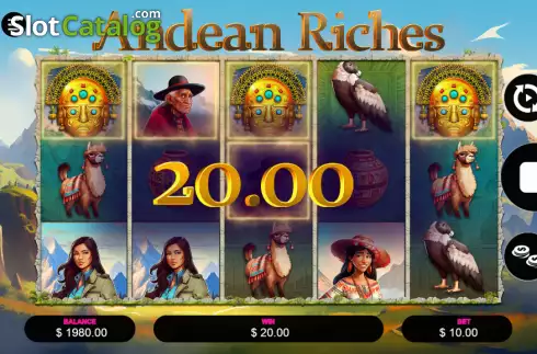 Οθόνη3. Andean Riches Κουλοχέρης