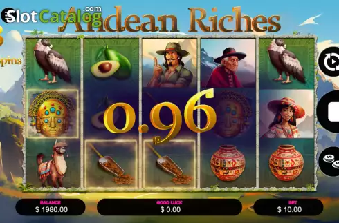 Οθόνη4. Andean Riches Κουλοχέρης