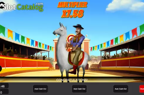 Οθόνη4. Llama Rodeo Κουλοχέρης 