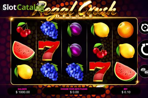 Οθόνη2. Regal Crush Deluxe Κουλοχέρης