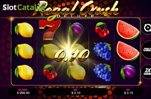 Οθόνη3. Regal Crush Deluxe Κουλοχέρης