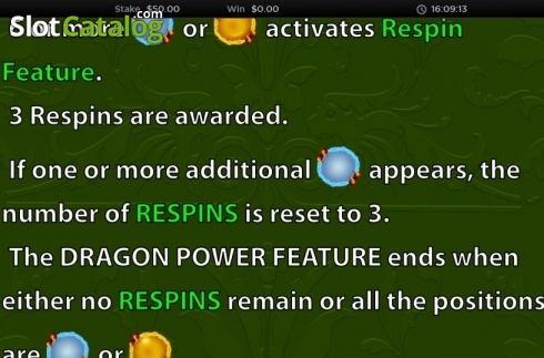 Οθόνη9. Dragon Power Κουλοχέρης