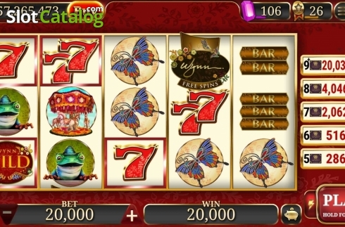 Οθόνη3. Wynn Jackpots Κουλοχέρης