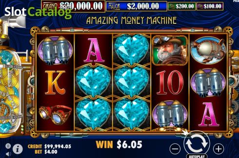 Οθόνη3. Amazing Money Machine Κουλοχέρης