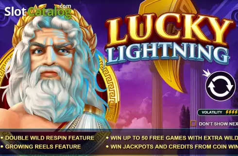 Οθόνη2. Lucky Lightning Κουλοχέρης