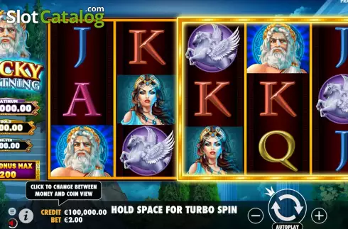 Οθόνη3. Lucky Lightning Κουλοχέρης