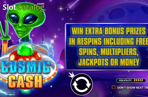 Οθόνη2. Cosmic Cash Κουλοχέρης
