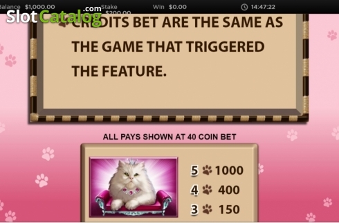 Οθόνη8. Candy Cats and Cash Κουλοχέρης