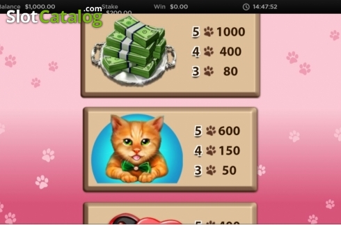 Οθόνη9. Candy Cats and Cash Κουλοχέρης