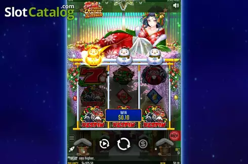 Οθόνη5. Oiran Dream Xmas Κουλοχέρης