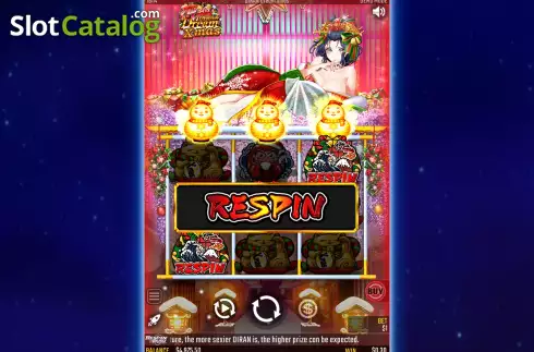 Οθόνη7. Oiran Dream Xmas Κουλοχέρης