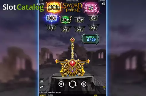 Οθόνη3. Sword of Fortune Κουλοχέρης
