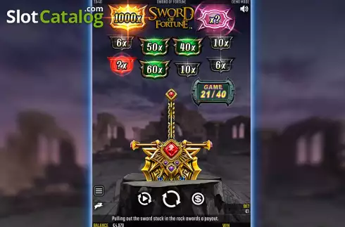 Οθόνη5. Sword of Fortune Κουλοχέρης