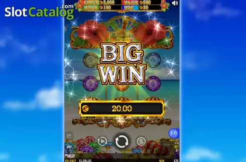 Οθόνη9. Hawaiian Dream Jackpot Κουλοχέρης