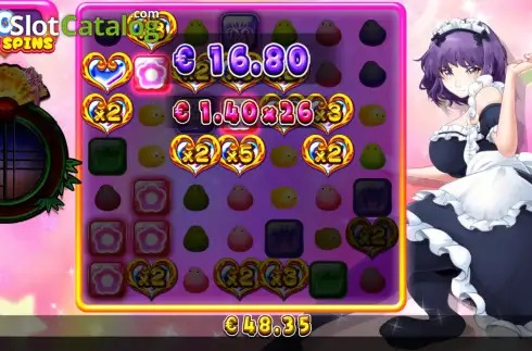 Οθόνη3. Oiran Hearts Κουλοχέρης 