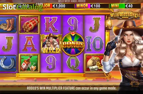 Οθόνη2. Wild West Rodeo Angel Κουλοχέρης