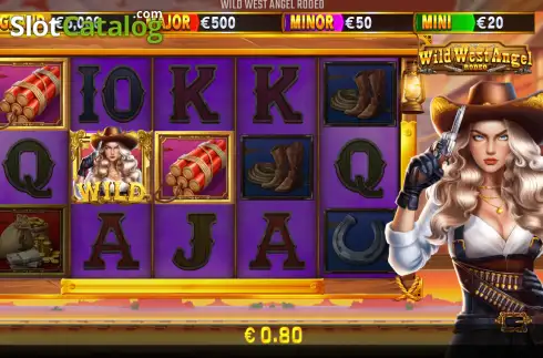 Οθόνη3. Wild West Rodeo Angel Κουλοχέρης