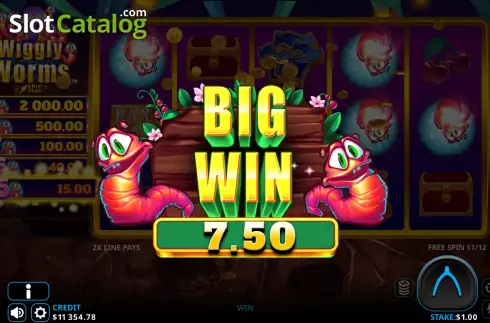 Οθόνη7. 9 Wiggly Worms Κουλοχέρης