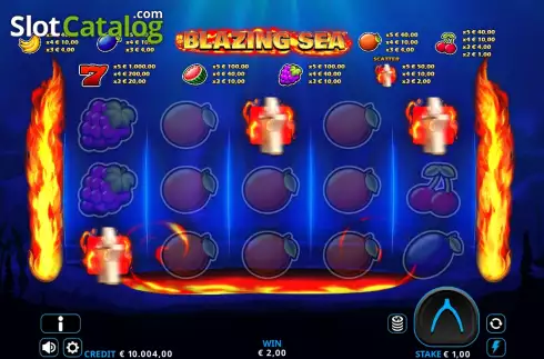 Οθόνη4. Blazing Sea 5 Κουλοχέρης 
