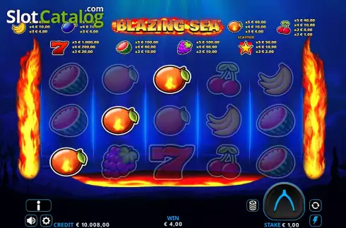Οθόνη6. Blazing Sea 5 Κουλοχέρης 