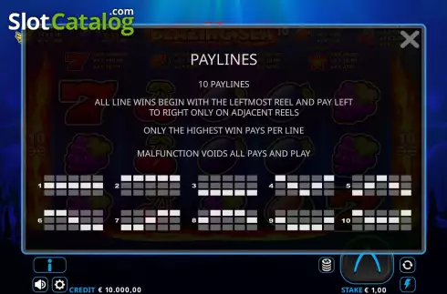 Οθόνη8. Blazing Sea 10 Κουλοχέρης
