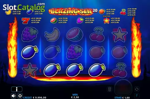 Οθόνη4. Blazing Sea 20 Κουλοχέρης
