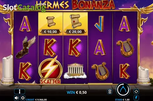 Οθόνη5. Hermes Bonanza Κουλοχέρης