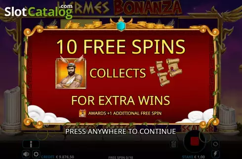 Οθόνη7. Hermes Bonanza Κουλοχέρης