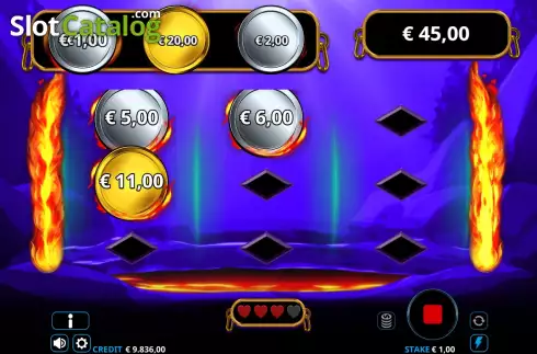 Οθόνη9. Blazing Lake Link & Win Κουλοχέρης