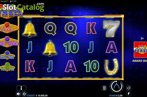 Οθόνη2. Lucky Rumble Κουλοχέρης