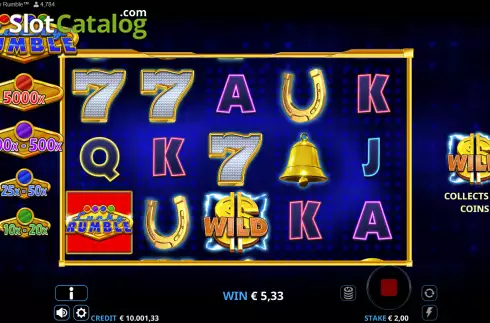 Οθόνη3. Lucky Rumble Κουλοχέρης