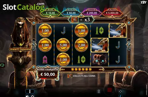 Οθόνη9. Ammit Treasure Κουλοχέρης 