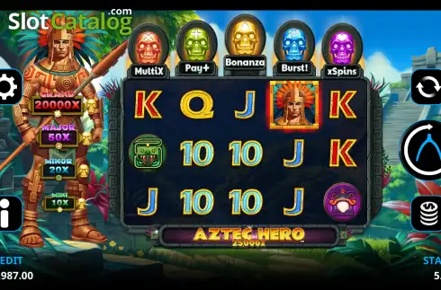 Οθόνη2. Aztec Hero Κουλοχέρης