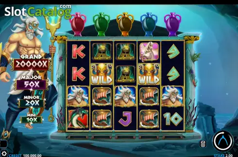 Οθόνη2. Poseidon's Rage Κουλοχέρης 