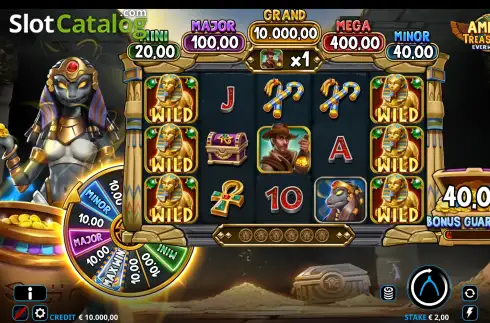 Οθόνη2. Ammit Treasure 2 EverWheel Κουλοχέρης