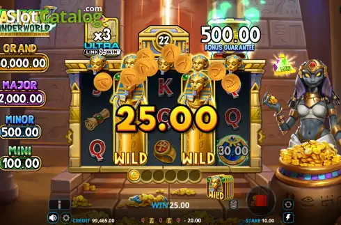 Οθόνη3. Ammit Underworld Κουλοχέρης