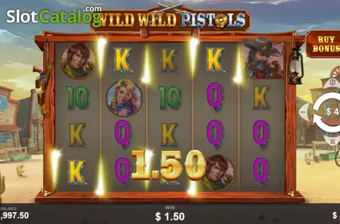 Οθόνη3. Wild Wild Pistols Κουλοχέρης