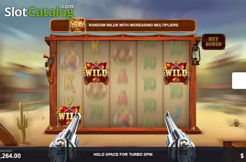 Οθόνη6. Wild Wild Pistols Κουλοχέρης