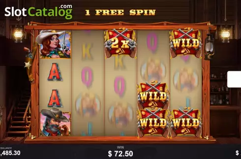 Οθόνη8. Wild Wild Pistols Κουλοχέρης
