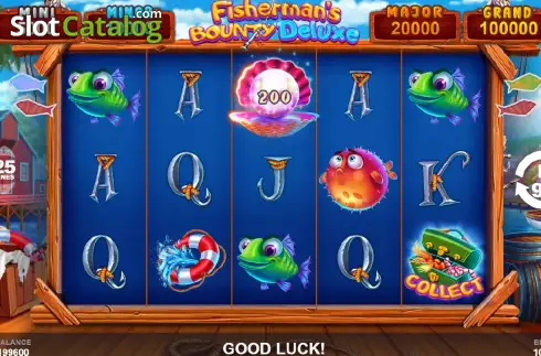 Οθόνη3. Fisherman’s Bounty Deluxe Κουλοχέρης